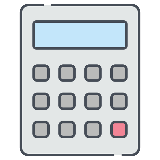 calculadora Generic color lineal-color Ícone