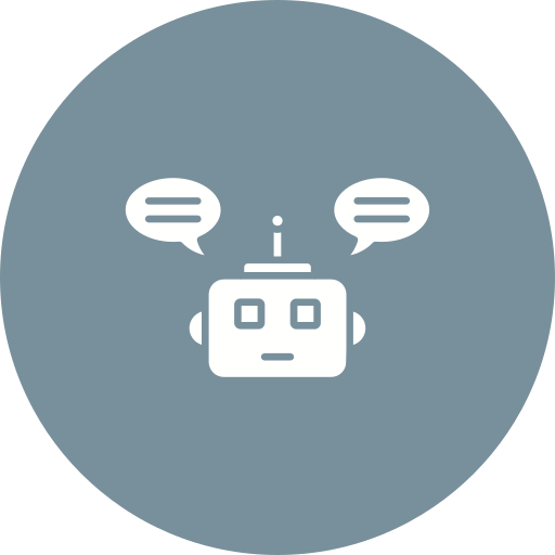 Chatbot Generic color fill icon