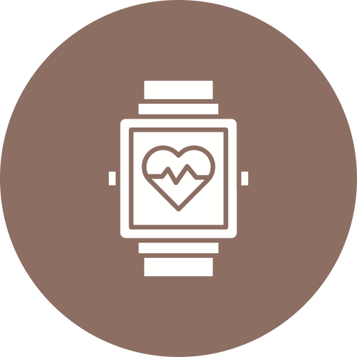 Smart Watch Generic color fill icon