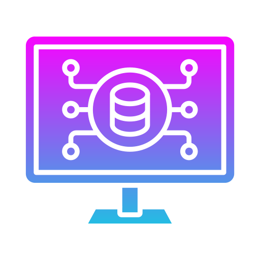 dati Generic gradient fill icona