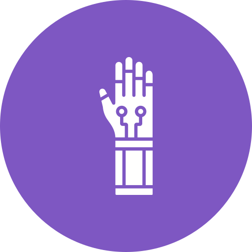 Bionic arm Generic color fill icon