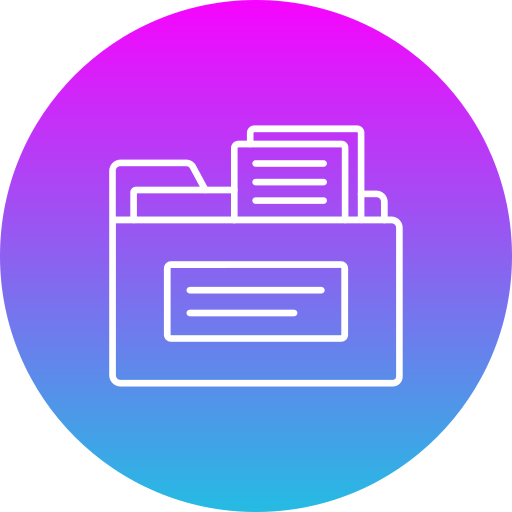 mappe Generic gradient fill icon