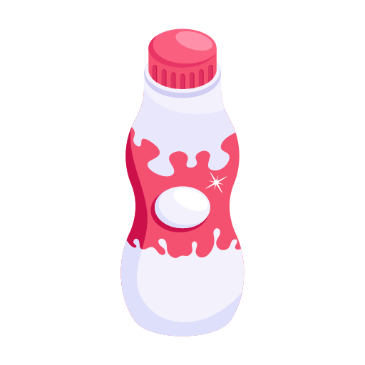 Бутылка молока Generic color fill иконка