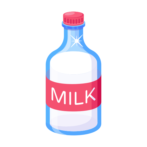牛乳びん Generic color fill icon