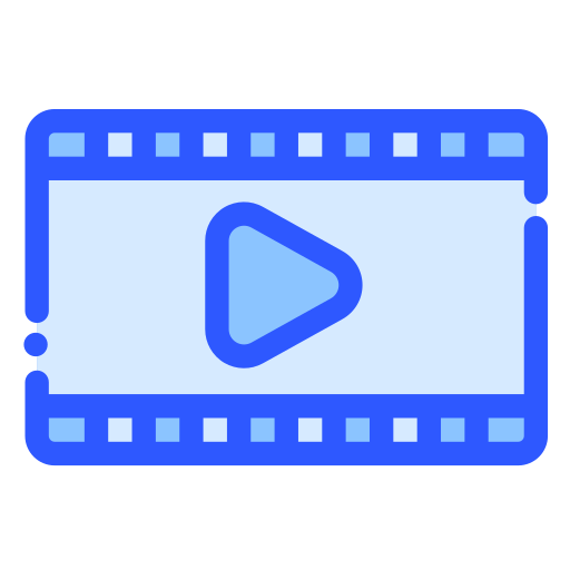 film Generic color lineal-color icon