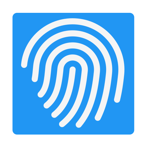 Fingerprint Generic color fill icon