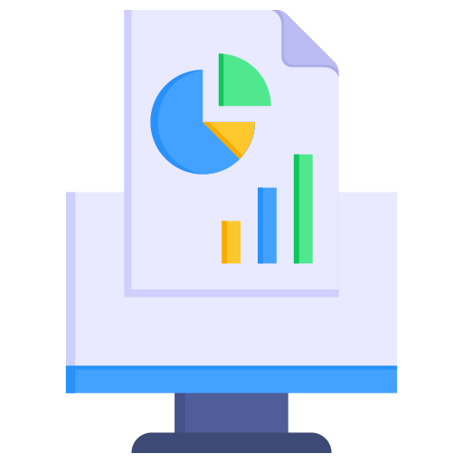 Data Analytics Generic color fill icon