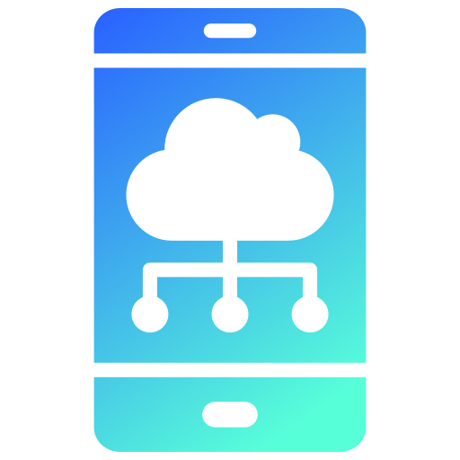 cloud computing Generic gradient fill icon