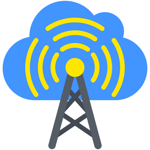 Wifi signal Generic color fill icon