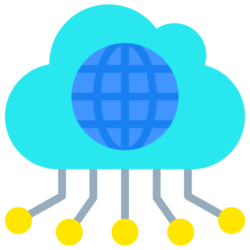 Cloud Computing Generic color fill icon