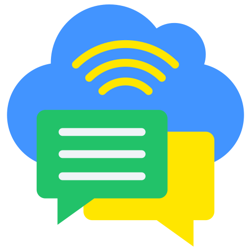 Conversation Generic color fill icon