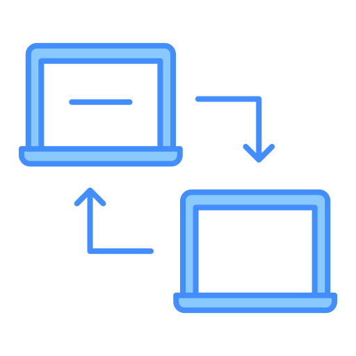 datentransfer Generic color lineal-color icon