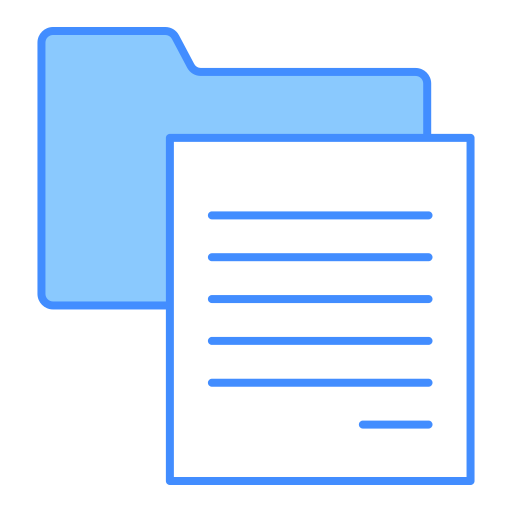 Document Generic color lineal-color icon