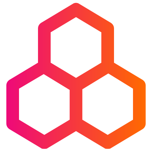 Hexagon Generic gradient outline icon