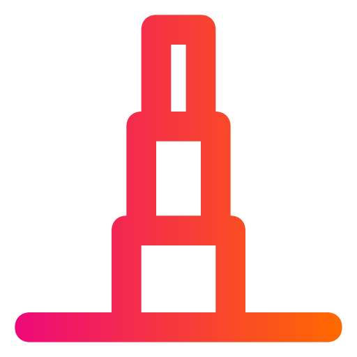 torre Generic gradient outline icona