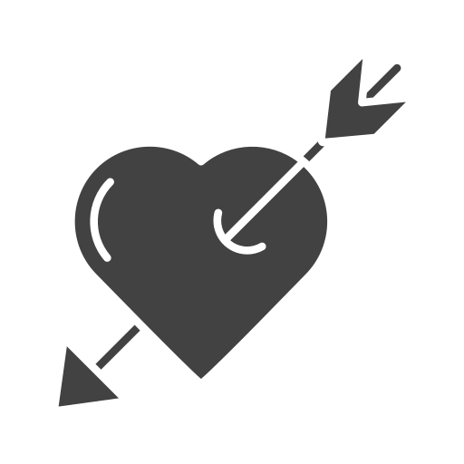 Cupid Generic black fill icon