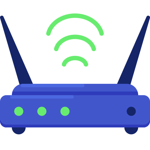 router Generic color fill icoon