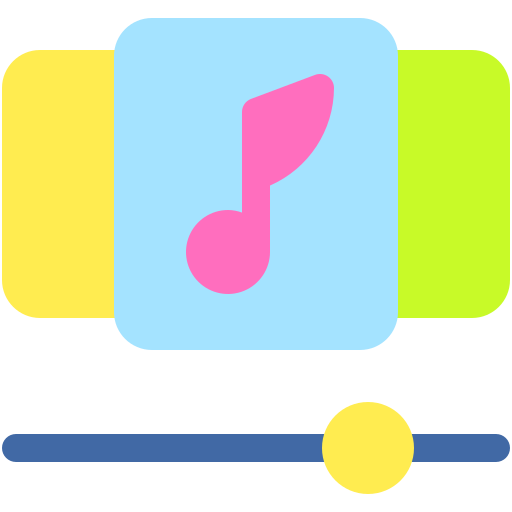 Playlist Generic color fill icon