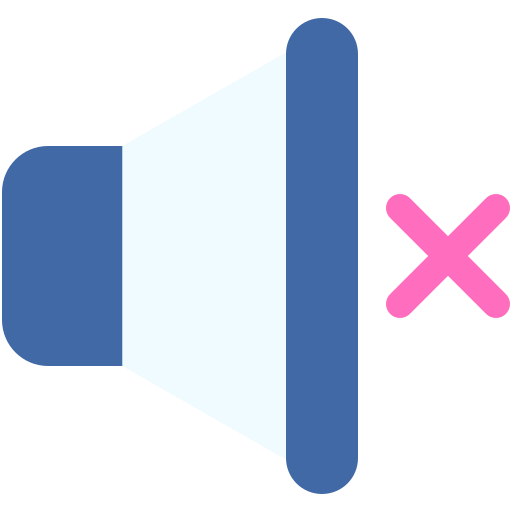 Mute Generic color fill icon