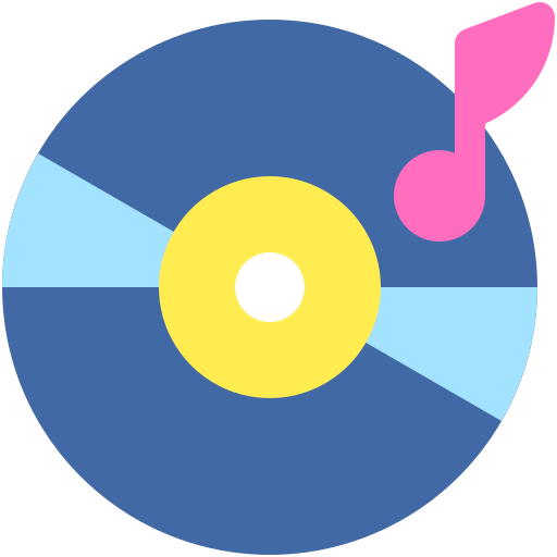discos compactos Generic color fill icono