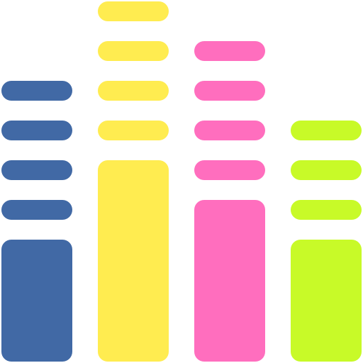 Sound bars Generic color fill icon