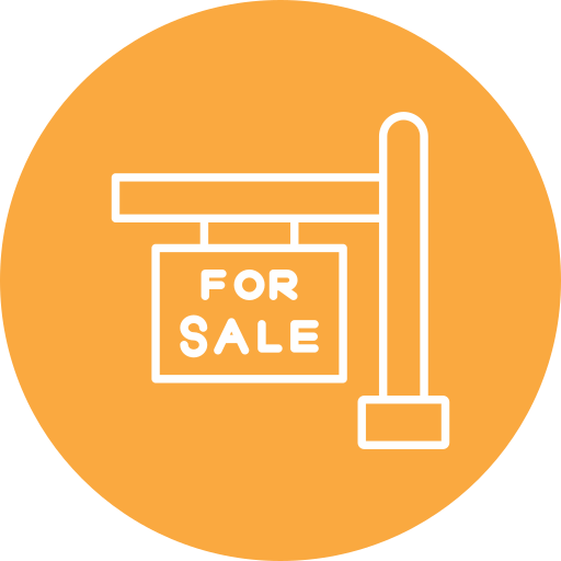 For sale Generic color fill icon