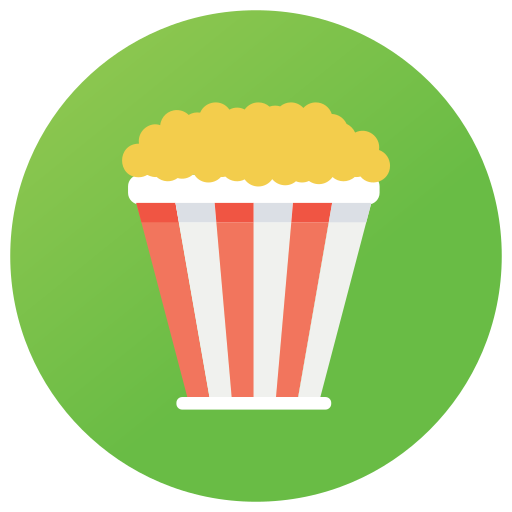 Popcorn Generic gradient fill icon