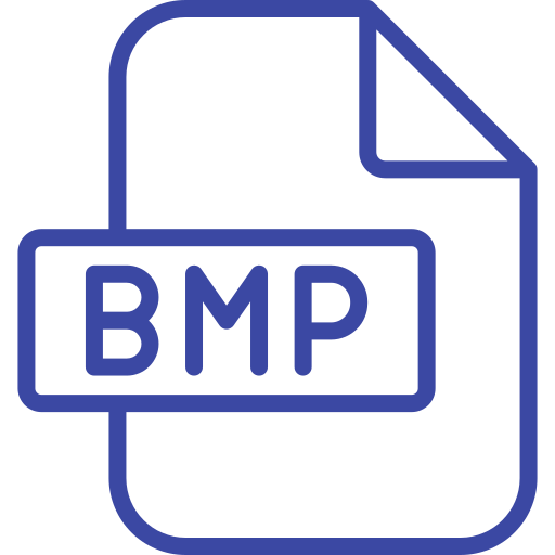 Bmp Generic color outline icon