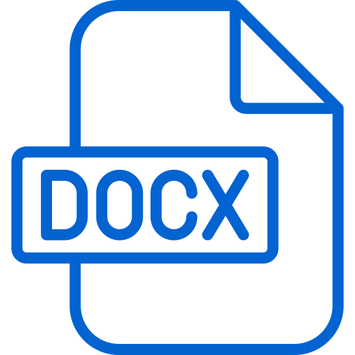 docx Generic color outline icon