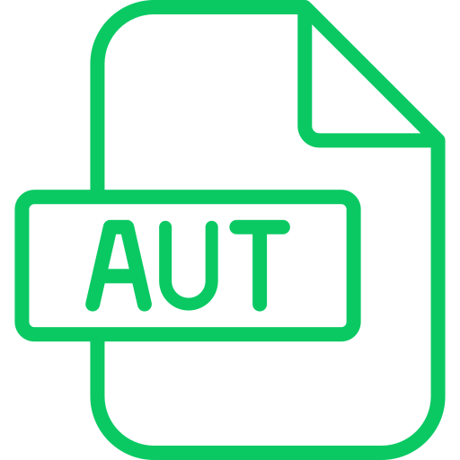 Autocad Generic color outline icon