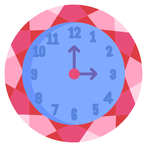 Clock Icongeek26 Flat icon