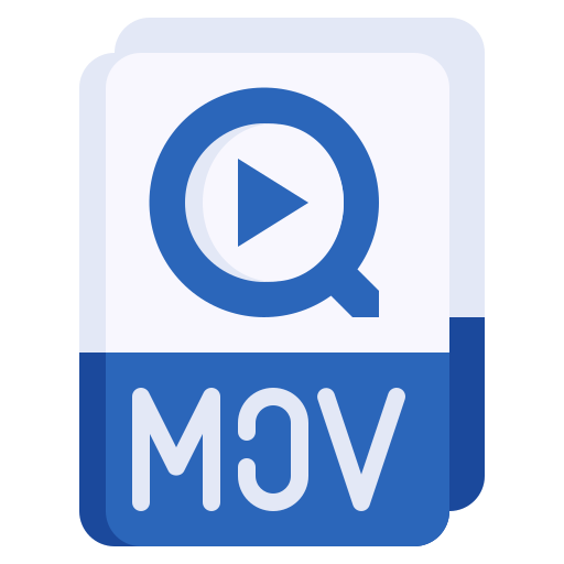 movファイル Generic Flat icon
