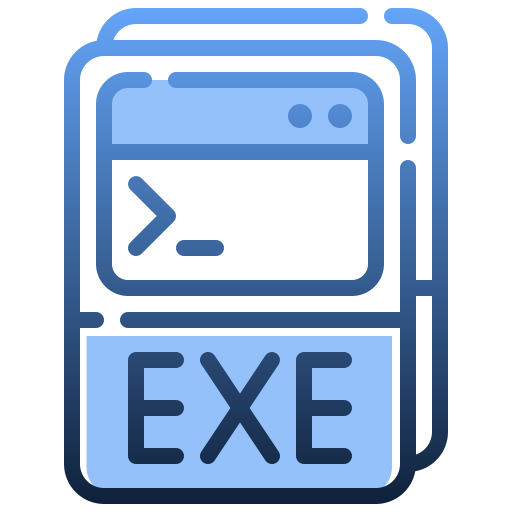 exe файл Generic Gradient иконка