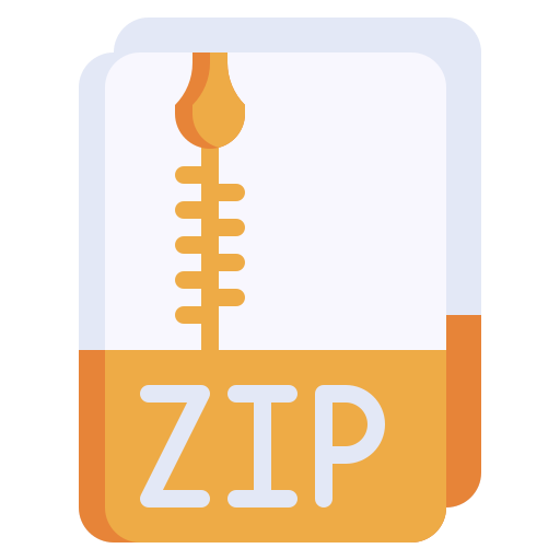 zipファイル Generic Flat icon