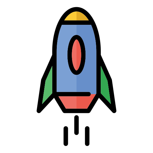 rakete Generic color lineal-color icon