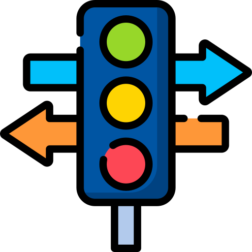 Traffic lights Special Lineal color icon