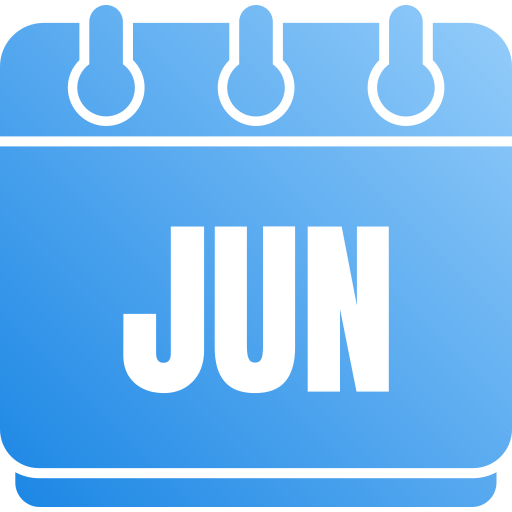 June Generic gradient fill icon