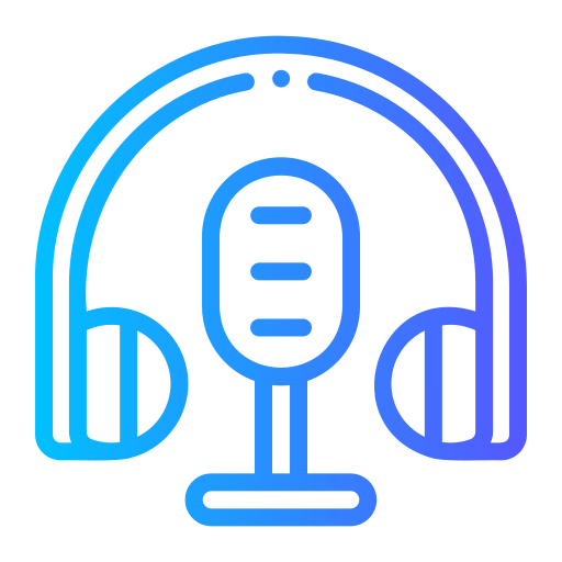 Podcast  Generic gradient outline icon