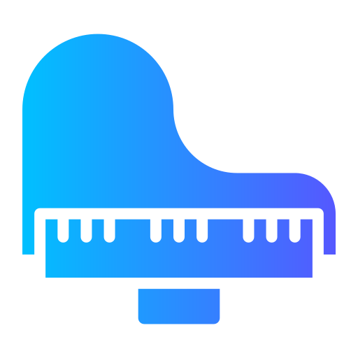 piano Generic gradient fill Icône
