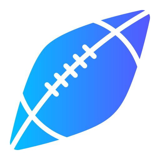rugby Generic gradient fill icono