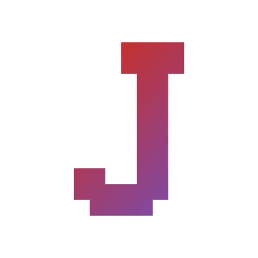 litera j Generic gradient fill ikona