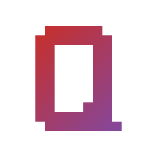 lettera q Generic gradient fill icona