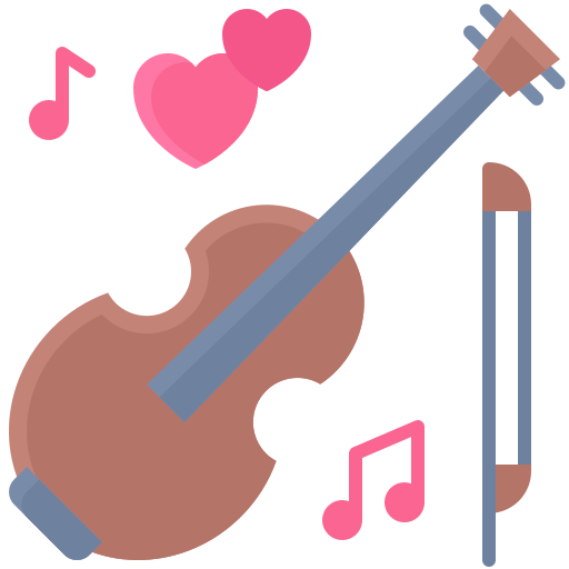 バイオリン Generic color fill icon