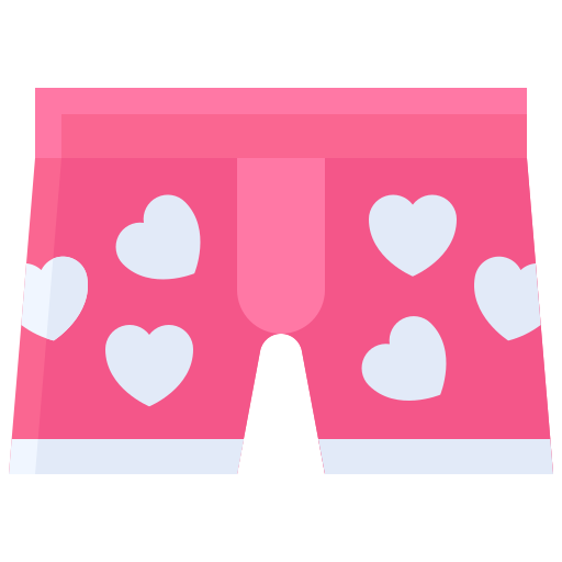 pantalones cortos Generic color fill icono