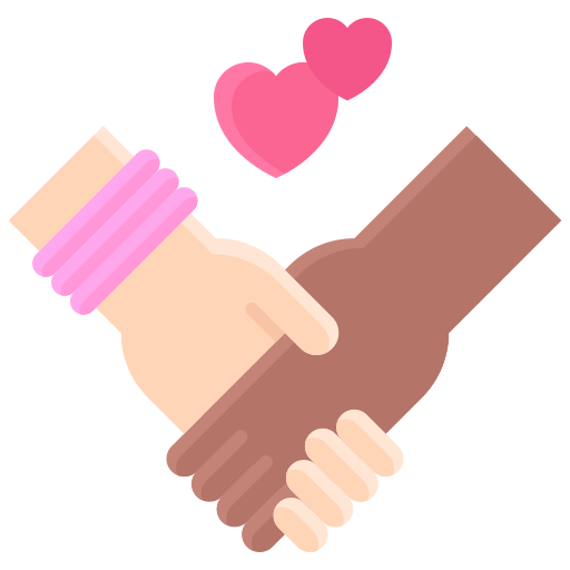 Holding Hands Generic color fill icon