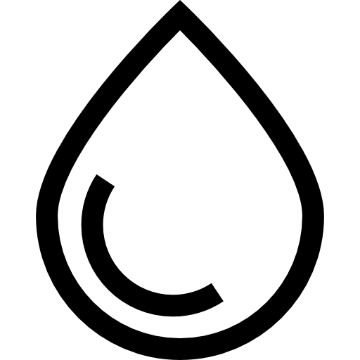 gota de agua  icono