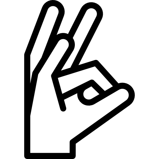 język migowy s  ikona