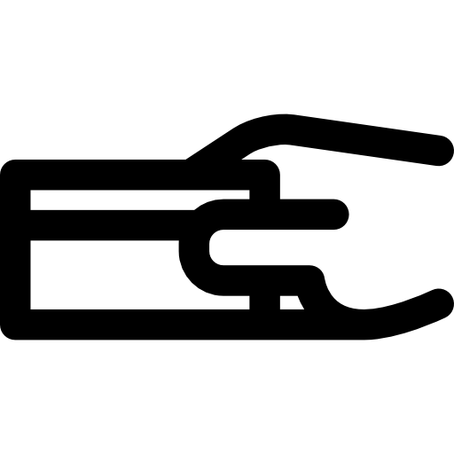 신용 카드 Curved Lineal icon