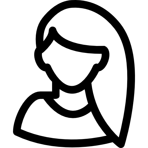 frau Curved Lineal icon
