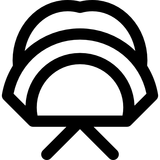 여성 모자 Basic Rounded Lineal icon